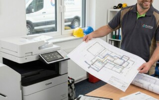 Prima GmbH im Einsatz bei einem Handwerker