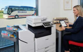 Bequeme Reise und voller Service beim Drucken.